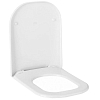 Geberit Smyle Крышка-сиденье для унитаза, с микролифтом, цвет: белый