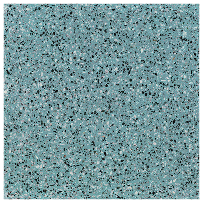 Фото Grandinetti Graniglia Агломератная плитка 60x60см, универсальная, цвет: 116 azzurro pianeta