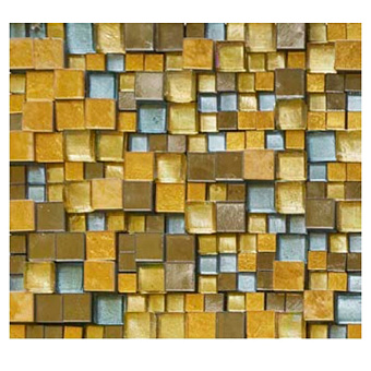 Sicis Colors Мозаика 25.4x28.4см, настенная, цвет: pyrite