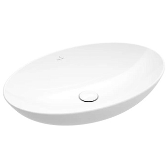 Villeroy&Boch Loop & Friends Раковина 56x38см., накладная, без отв., цвет: альпийский белый