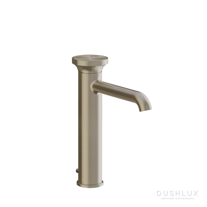 Фото Gessi Origini Смеситель для раковины, 1 отв., цвет: Finox Br. Nickel