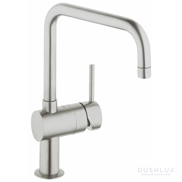 Фото Grohe Minta Смеситель Смеситель для раковины, на 1 отв., излив: 22см., цвет: нержавеюшая сталь