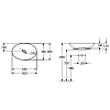 Villeroy&Boch Loop & Friends Раковина 56x38см., накладная, без отв., цвет: альпийский белый