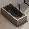 Dea Design Ease Ванна 170x75хh58cм., встраиваемая, цвет grey brown