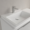 Villeroy&Boch Subway 3.0 Раковина 60х47х16.5см., 1 отв., подвесная, CeramicPlus, без перелива, цвет: белый камень
