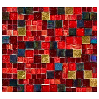 Sicis Colors Мозаика 25.4x28.4см, настенная, цвет: red