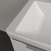 Villeroy&Boch Subway 3.0 Раковина 60х47х16.5см., 1 отв., подвесная, без перелива, цвет: альпийский белый