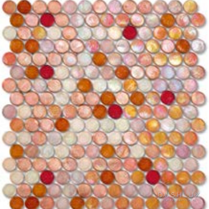 Фото Sicis Colors Мозаика 29.4x27.6см, универсальная, стекло, цвет: calendula