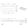 Decor Walther Slim 1-24 N LED Светильник на зеркало 24x10x2см, светодиодный, 1x LED 8W, цвет: хром