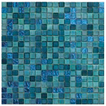 Sicis Colors Мозаика 29.5x29.5см, универсальная, стекло, цвет: ninfea