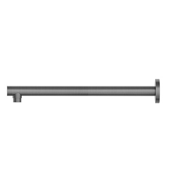 Newform X-Steel 316 Кронштейн для верхнего душа 35см., настенный, G1/2", цвет: PVD Brushed gun metal
