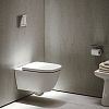 Laufen Meda Унитаз 54x36x35.5см., подвесной, безободковый, смыв Tornado, цвет: белый глянцевый
