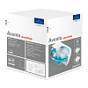 Villeroy&Boch Avento Унитаз 37x31см., подвесной, безободковый, с гориз. выпуском, с сиденьем микролифт, цвет: альпийский белый