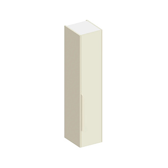 Kerama Marazzi Elegance Пенал 135см., подвесной, цвет: жемчужный лён