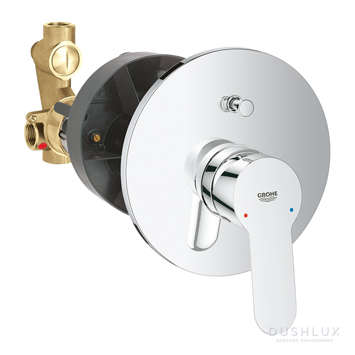 Фото Grohe BauEdge Смеситель для ванны, цвет: хром