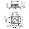 Axor ShowerSolution Верхний душ, Ø 250мм, 2jet, потолочный монтаж, цвет: хром