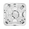 Jacuzzi SPA J335 Минибассейн 214х214х92см., стереосистема, цвет: Platinum/Brushed Gray