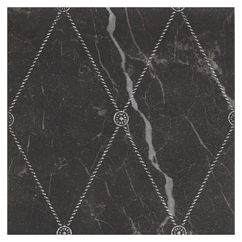 Casalgrande Padana Marmoker Керамогранит 90x90см, универсальная, шлифованный, цвет: Nero Creta