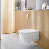 Villeroy&Boch ViClean-I 100 Унитаз-биде подвесной 38.5x59.5 см, безободковый, с антигрязевым покрытием CeramicPlus, цвет: белый