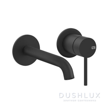 Фото Gessi 316 Смеситель для раковины, встраиваемый, цвет: Black XL