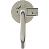 Ideal Standard Joy Смеситель для ванны, напольный, с ручным душем, цвет: PVD Silver Storm (Серебряный Шторм)