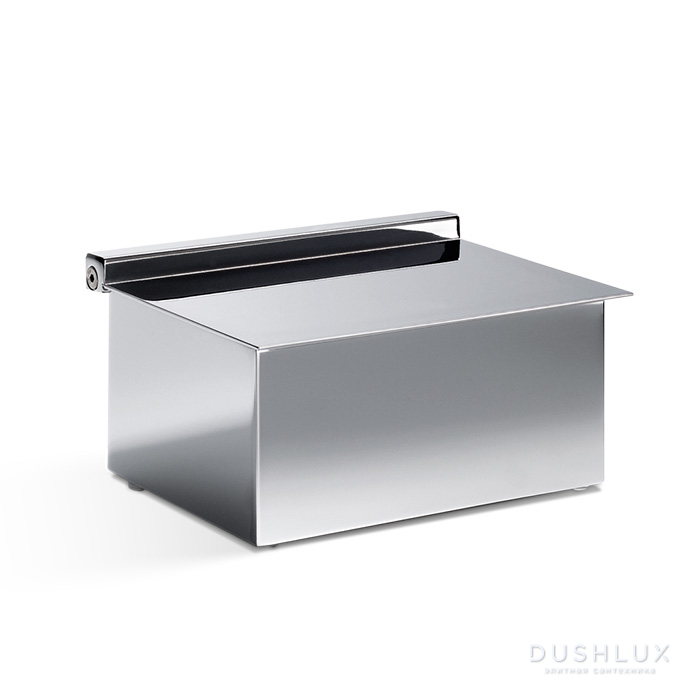 Фото Decor Walther FB 3 Бокс для влажных салфеток 14.5x11.5x8см, настольный, цвет: хром
