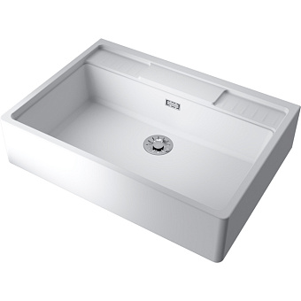Omoikiri Kinokawa 90 Кухонная мойка 90x21,7x63.5см.,встраиваемая, цвет: белый