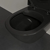 Villeroy&Boch Subway 2.0 Унитаз 37х56х36.5см., подвесной, DirectFlush, CeramicPlus, цвет: Ebony