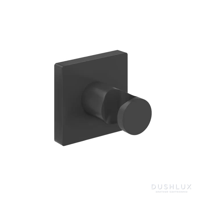 Фото Gessi Rilievo Держатель неподвижный для душевой лейки., цвет: nero XL