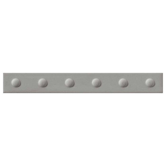 Mutina Punto Керамическая плитка 31.5х4 см, up, настенный, цвет: matt grey