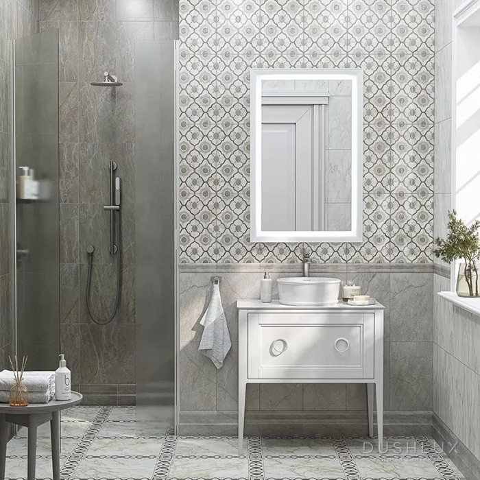 Фото Kerama Marazzi Plaza Classic Тумба напольная 80см, 1+1 ящик, цвет: белый матовая