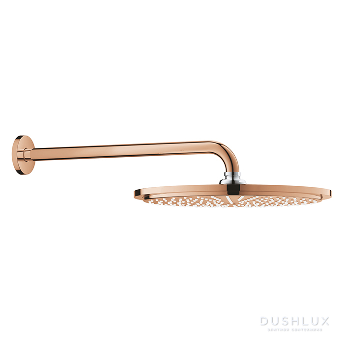 Фото Grohe Rainshower Cosmopolitan Верхний душ 31см., настенный, цвет: warm sunset