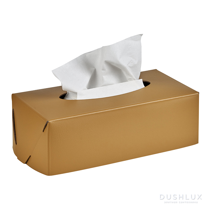Фото ADJ Салфетница Kleenex, 23x12xH7,5 см., цвет: горчичный/оливковый