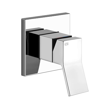 Gessi Rettangolo K Встраиваемый однорычажный смеситель без излива, цвет: хром