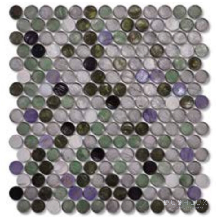 Фото Sicis Colors Мозаика 29.4x27.6см, универсальная, стекло, цвет: tarantula
