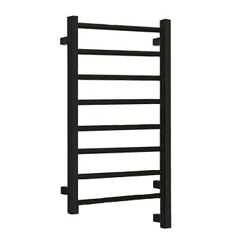 Neoinox Eco Полотенцесушитель 75x53см, электрический, box, цвет: черный матовый