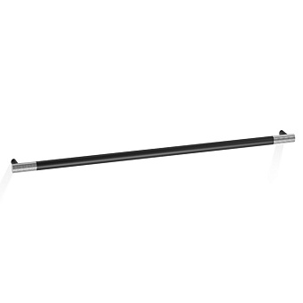 Decor Walther Club HTE80 Полотенцедержатель 80см, подвесной, цвет: черный матовый/хром