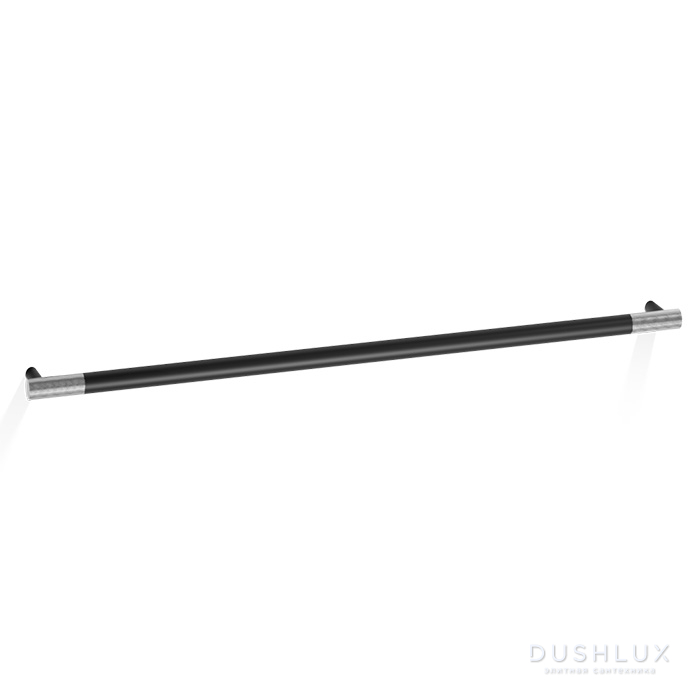 Фото Decor Walther Club HTE80 Полотенцедержатель 80см, подвесной, цвет: черный матовый/хром