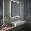 Ideal Standard Conca Квадратное зеркало 100x100см, диаметральная светодиодная подсветка, цвет: черный