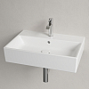Villeroy&Boch Memento Раковина 60х42 см, 1 отв., прямоугольная, с переливом, с антигрязевым покрытием CeramicPlus, цвет: белый