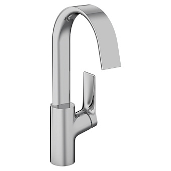 Hansgrohe Vivenis Смеситель для раковины 210, на 1 отв., с поворотным изливом, цвет: хром