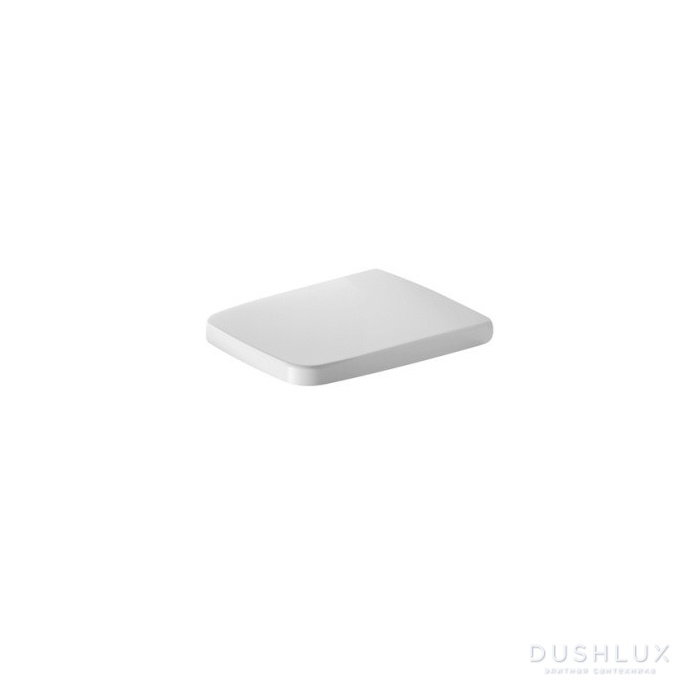 Фото Duravit PuraVida Сиденье для унитаза, с плавным опусканием SoftClose, цвет: белый