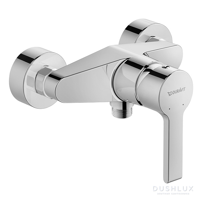 Фото Duravit B.2 Смеситель для душа, настенный с обратным клапаном, цвет: хром
