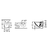 Villeroy&Boch Subway 3.0 Унитаз 37х56х36см., подвесной, TwistFlush, CeramicPlus, цвет: белый камень