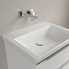 Villeroy&Boch Subway 3.0 Раковина 60х47х16.5см., без отв., подвесная, CeramicPlus, без перелива, цвет: белый камень