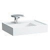Laufen Kartell Раковина 60x46x12 см, 3 отв., без перелива, цвет: белый