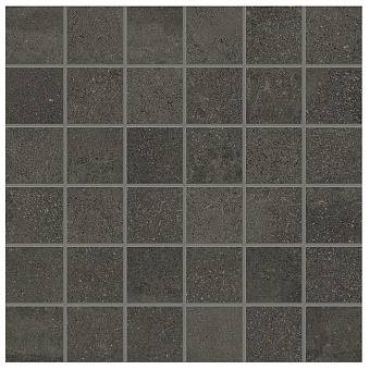 Emilceramica Be-Square Керамогранит 30x30x0,95см., универсальный, неглазурованный, цвет: Mosaico Black Naturale