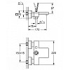 Grohe Eurocube Joy, Смеситель для ванны, цвет: хром
