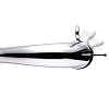 THG Bagatelle metal Смеситель для раковины на 1 отверстие, с донным клапаном, цвет: хром