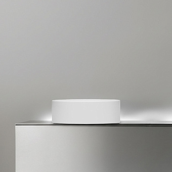 CEA Design Раковина 42.5х12.5см, накладная, без отверстий, без перелива, цвет: белый